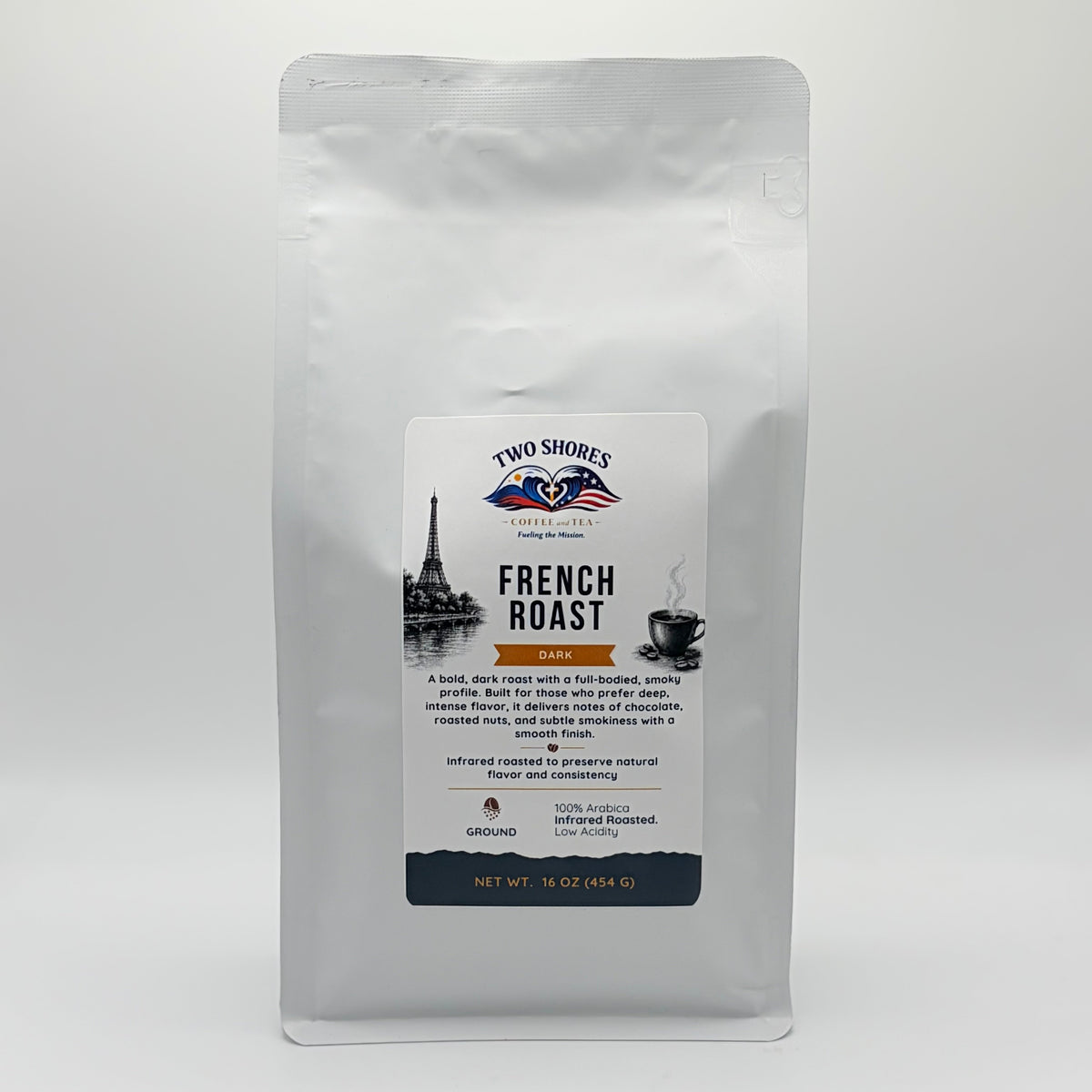 French Roast - 1 lb | Two Shores