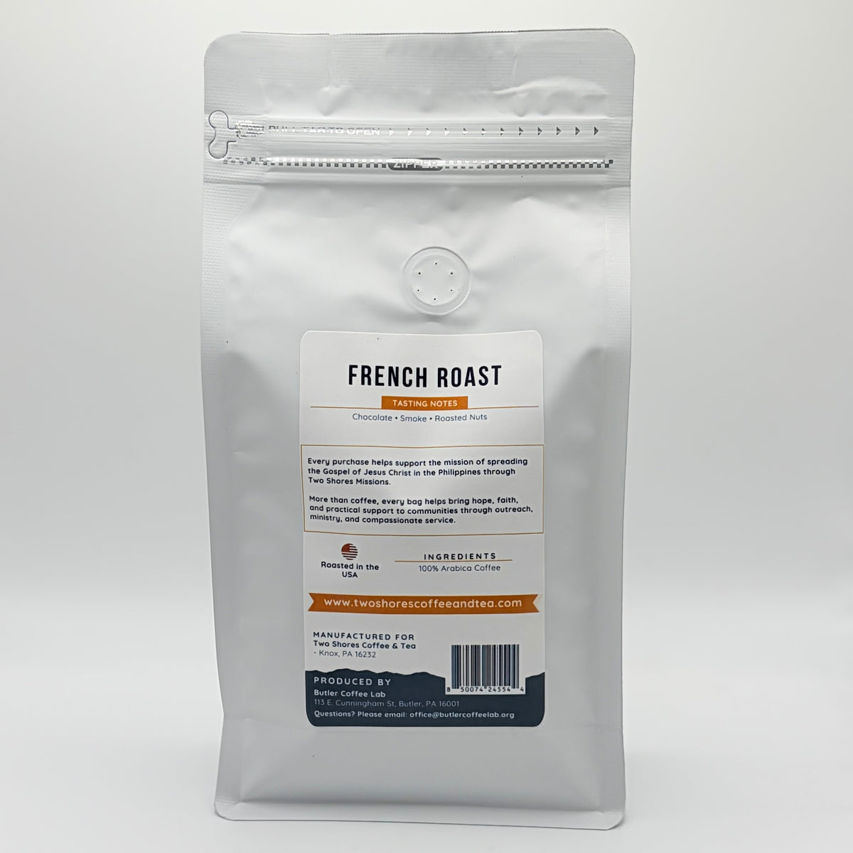 French Roast - 1 lb | Two Shores