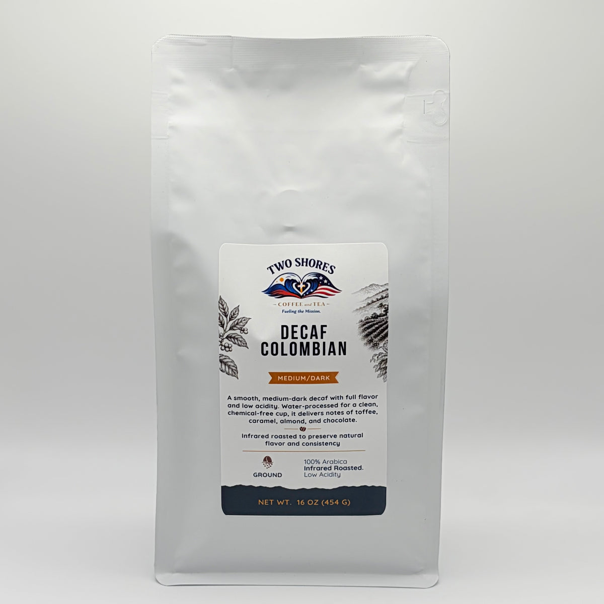 Decaf Colombian - 1lb | Two Shores