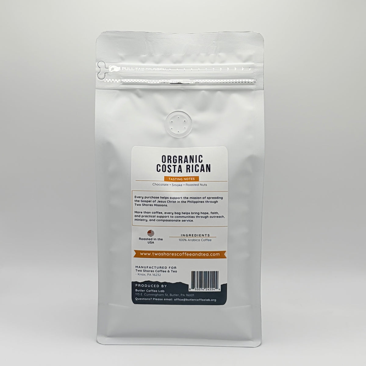 Organic Costa Rican - 1 lb | Two Shores