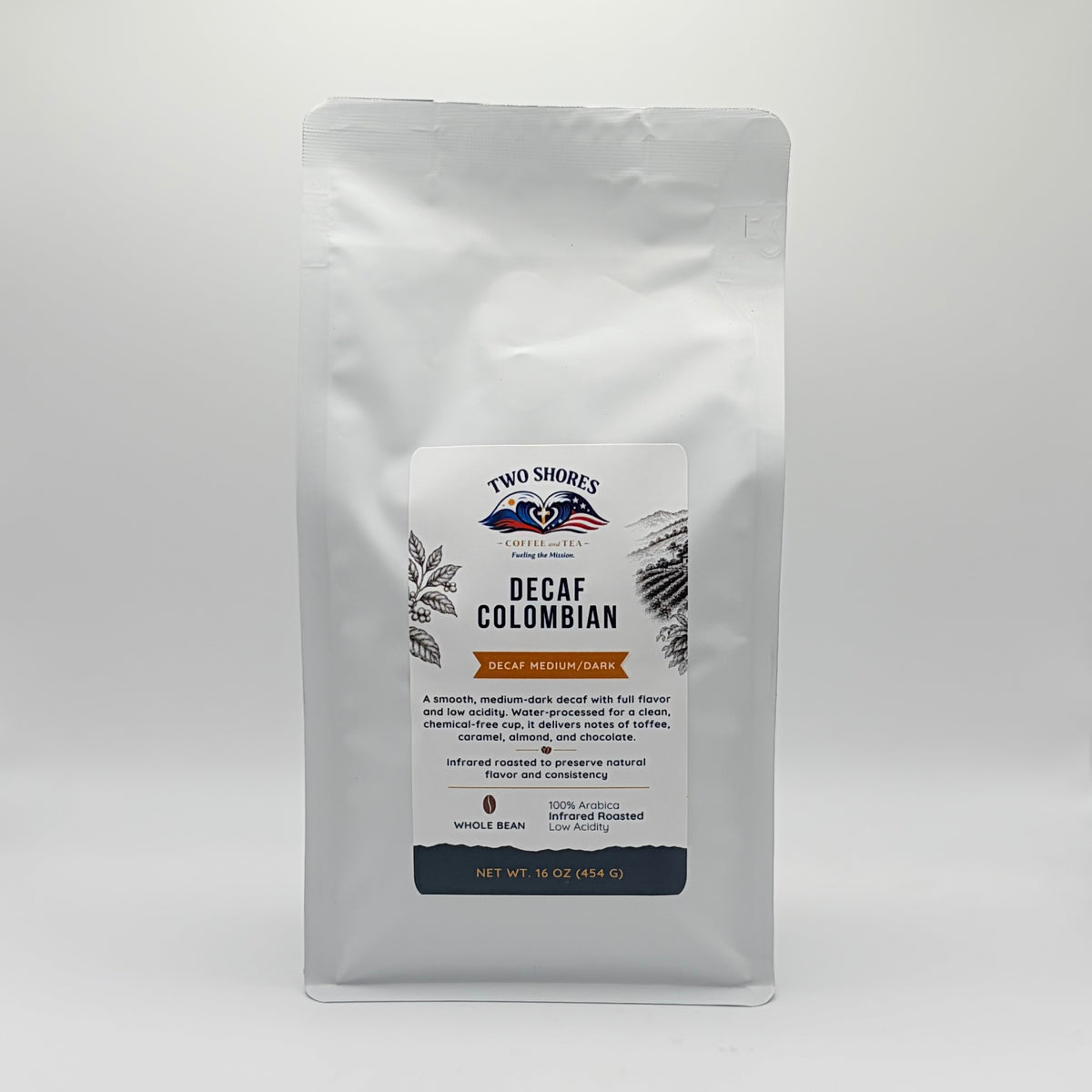 Decaf Colombian - 1lb | Two Shores