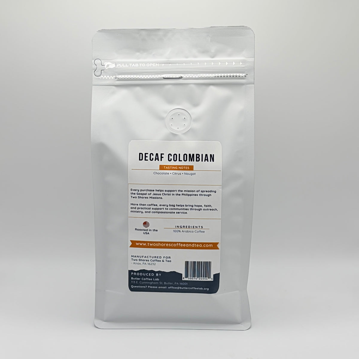 Decaf Colombian - 1lb | Two Shores