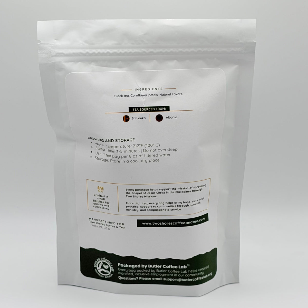 Classic Earl Grey 20 ct. Tea Bags - Two Shores
