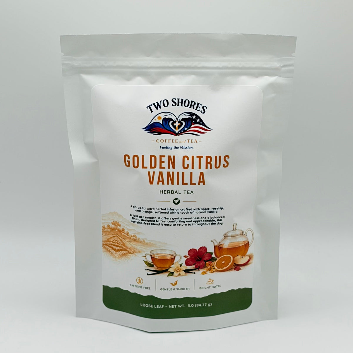 Golden Citrus Vanilla Loose Leaf - Two Shores