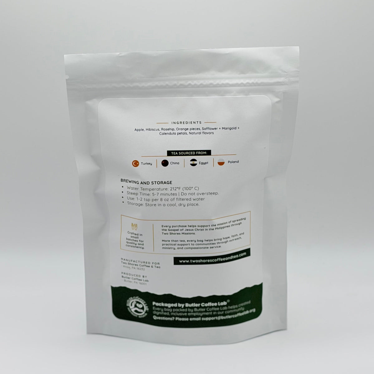 Golden Citrus Vanilla Loose Leaf - Two Shores