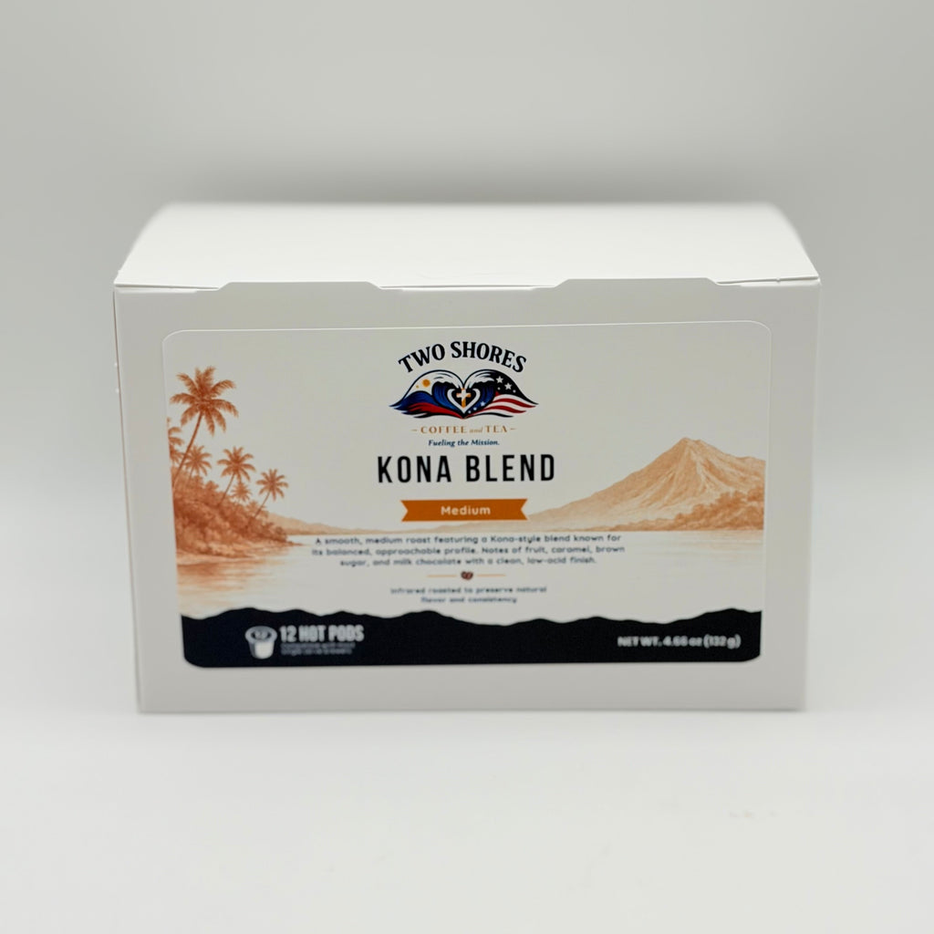 Kona Blend 12 ct. Pods - Two Shores