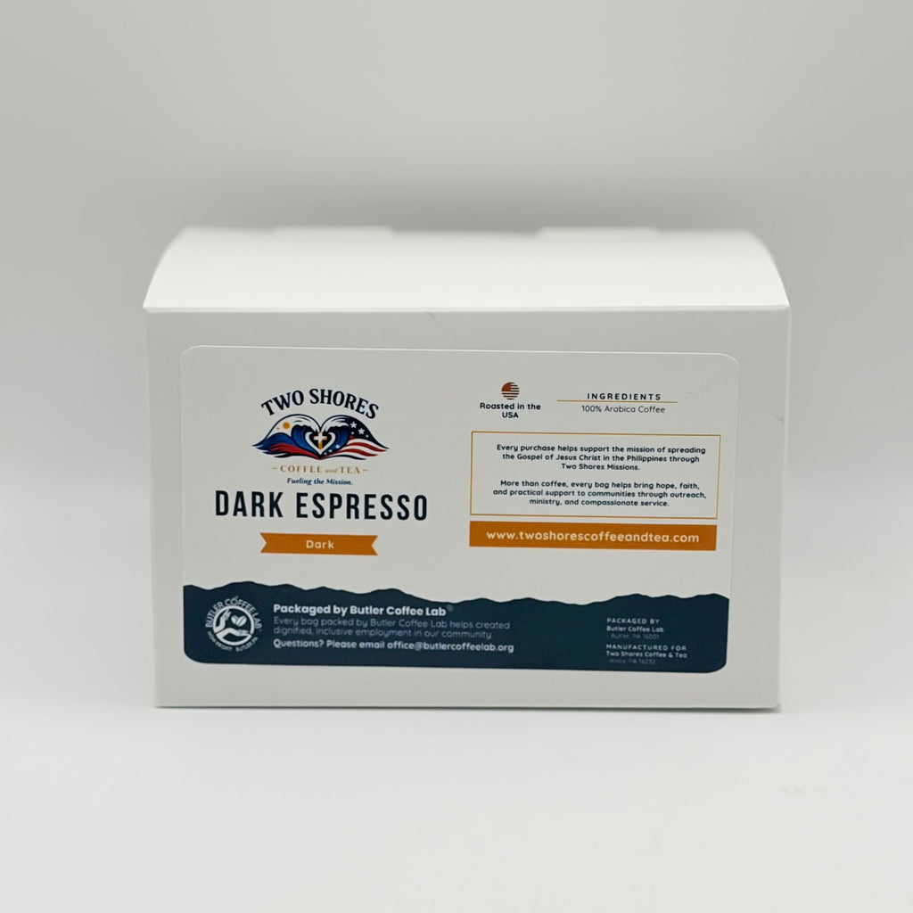 Dark Espresso 12 ct. Pods- Two Shores